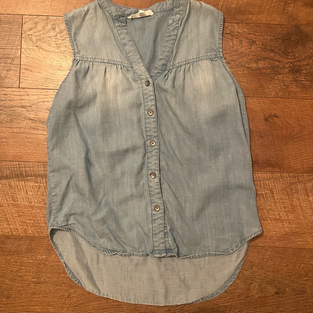 Workshop Republic Clothing Light Blue Blouse